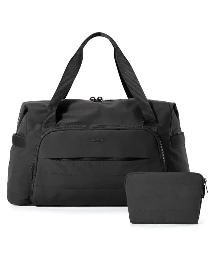 BAGSMART Sac de voyage 42L Grand sac de nuit pour week-end Sac de voyage d'affaires approuvé par la