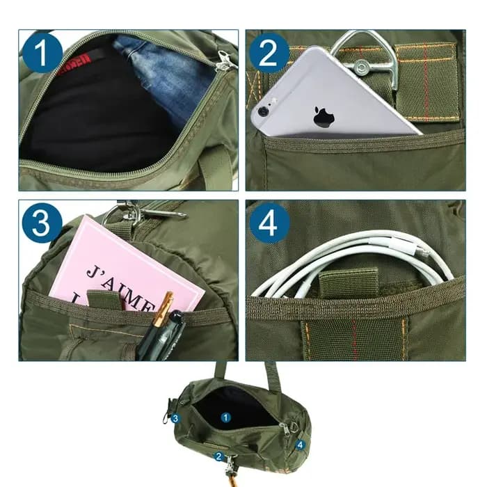 LQARMY sac de Sport de voyage sacs de Fitness imperméables hommes femmes sac