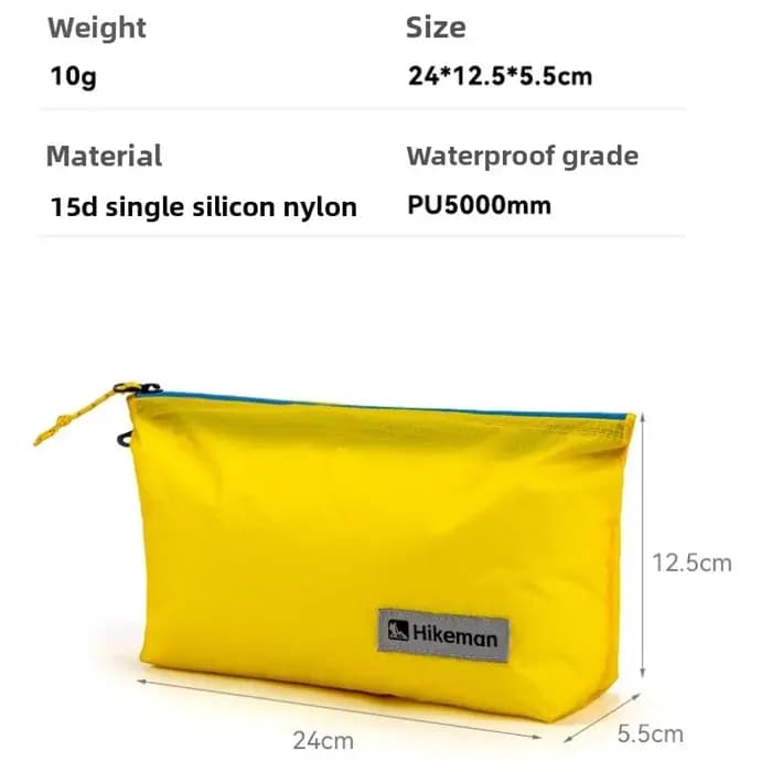 Sac de rangement étanche pour voyage
