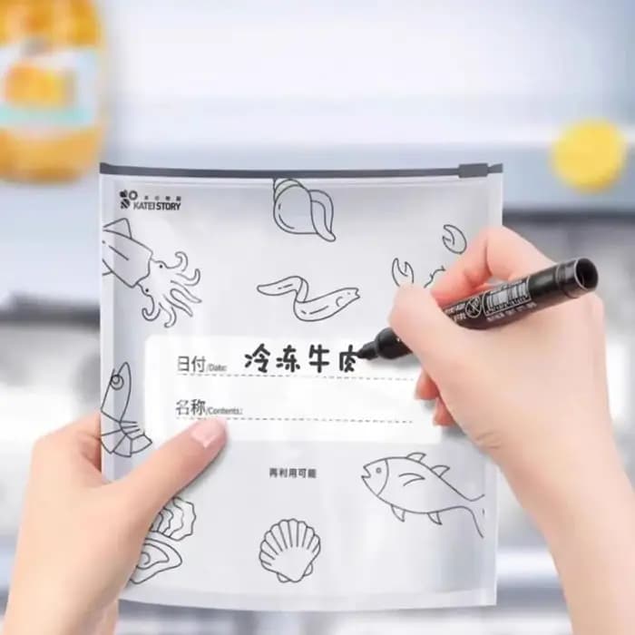 Sac alimentaire en aluminium de grande capacité