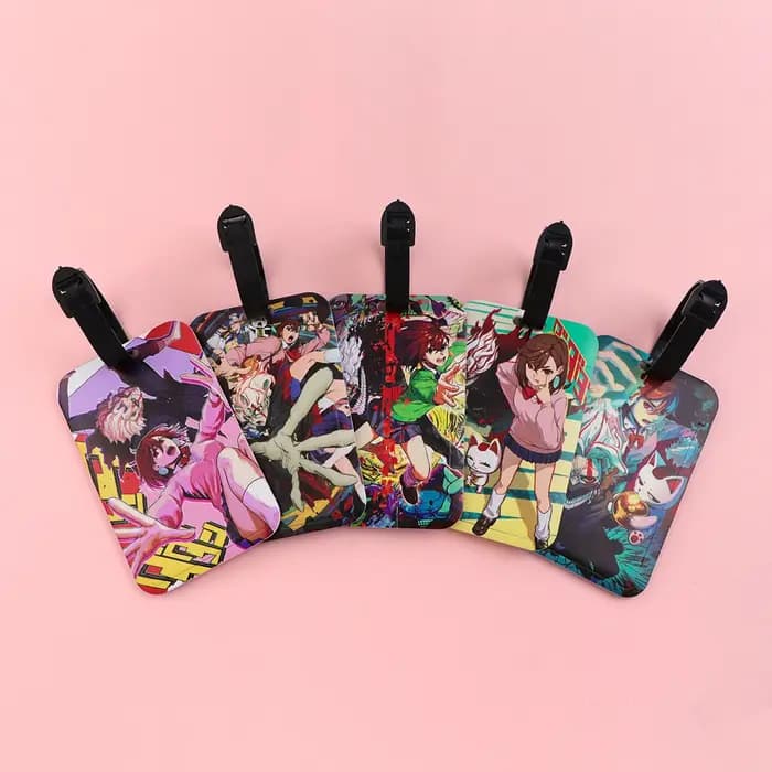 Étiquettes de bagage Anime japonais