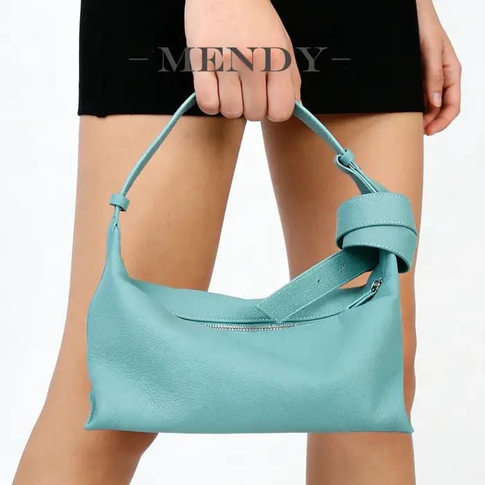 Sac à main multifonctionnel en cuir souple Mendy pour femme