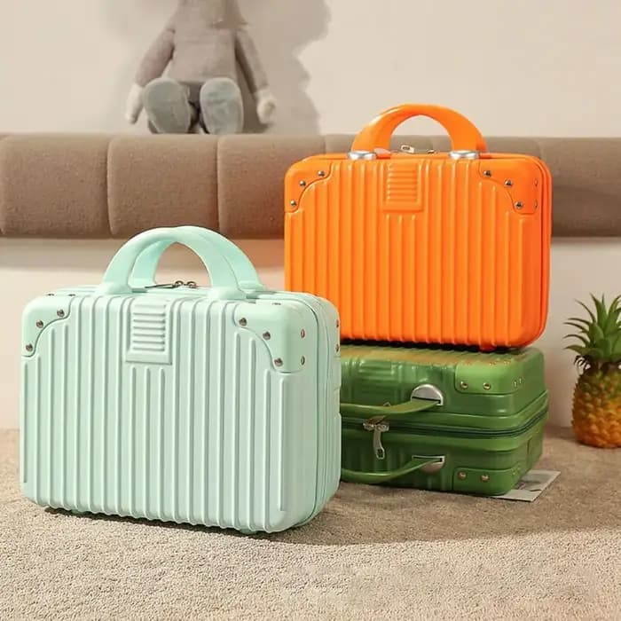 Boîte à cosmétiques chaude 14 pouces Mini valise de voyage