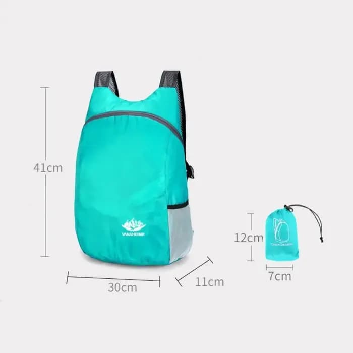 Sac à dos de montagne pliable de grande capacité 20L