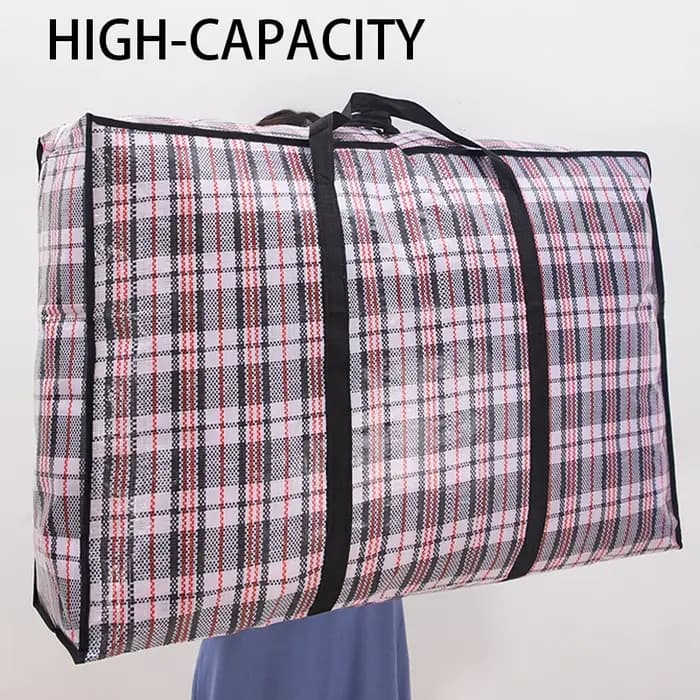 Sac tissé pliable de grande capacité pour maison mobile