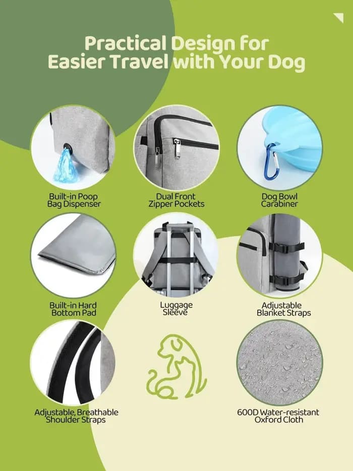 Sac de voyage multifonction pour animaux de compagnie