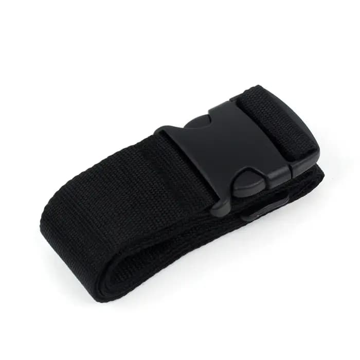 Sangles de bagages de forme droite pour valise, ceinture de bagage en Polyester avec boucle à dégage