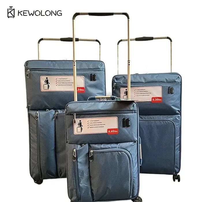 Bagage à carreaux extra large robuste – Valise étanche approuvée par la compagnie aérienne avec double roulettes et serrure TSA