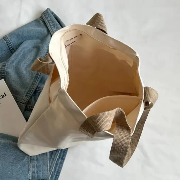 Sac fourre-tout en toile pour femme
