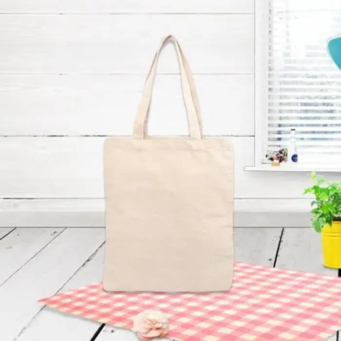 Sacs de Shopping Réutilisables en Coton Uni