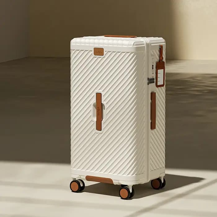 Ofgo valise grande capacité 20-30 pouces avec porte-gobelet