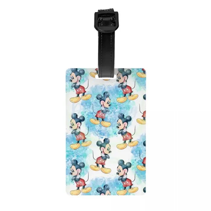 Étiquette de bagage personnalisée M-Mouse pour valises