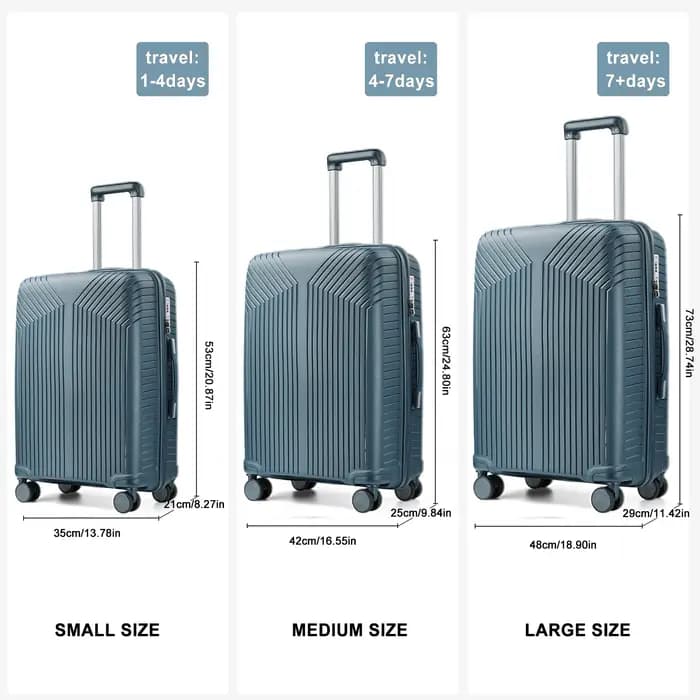 Valise de voyage 2024 nouvelle grande capacité bagages roulants Durable TSA