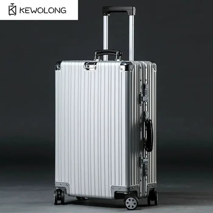 Valise Vintage en alliage d'aluminium-magnésium de qualité supérieure