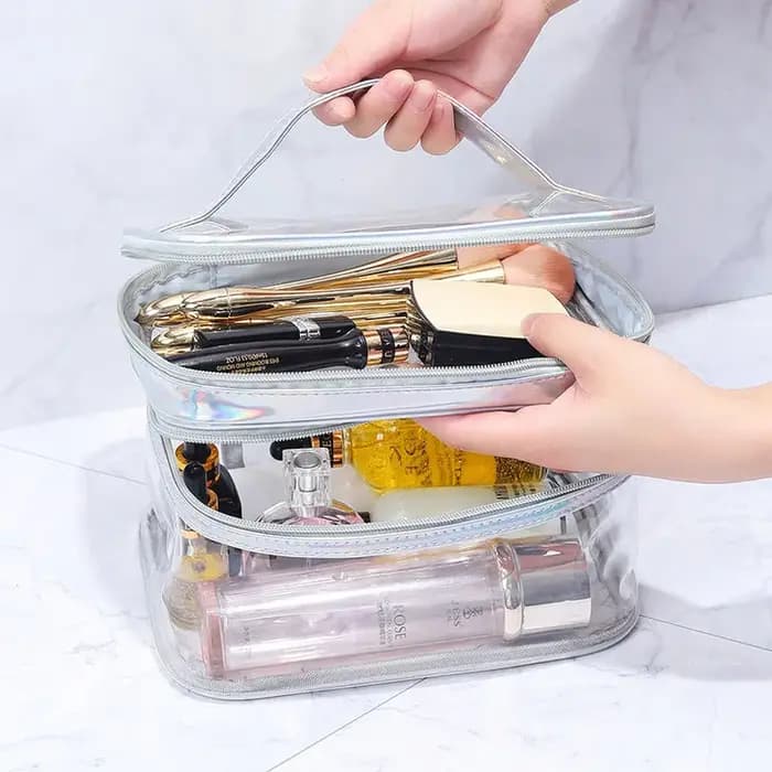 Sac à cosmétiques Transparent pour femmes