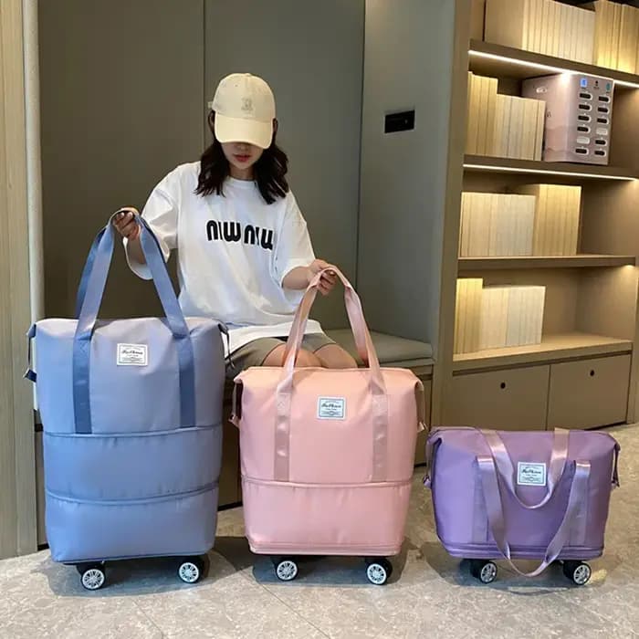 Sac de voyage de grande capacité avec roulettes