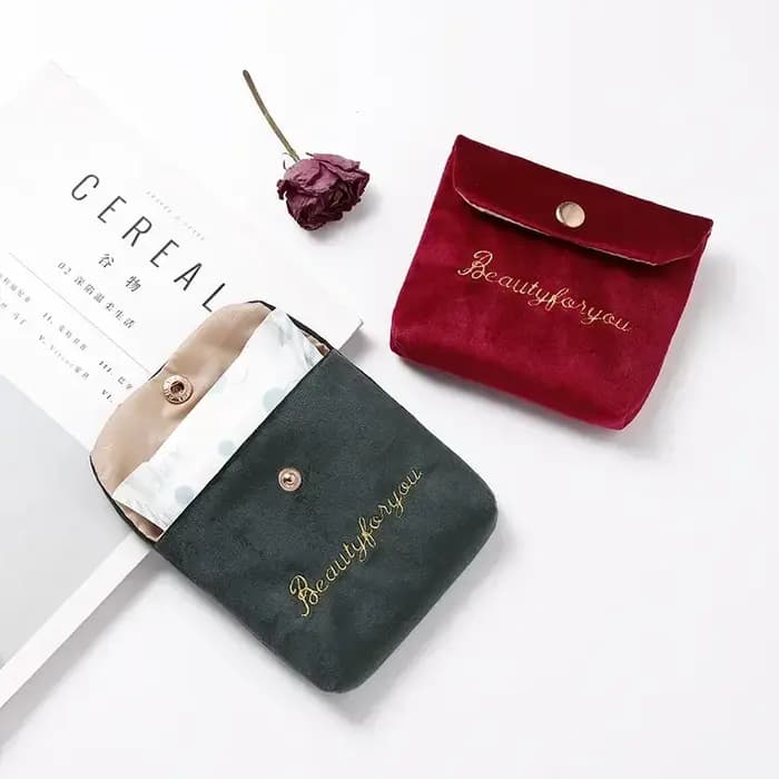 Sac à cosmétiques Portable en velours