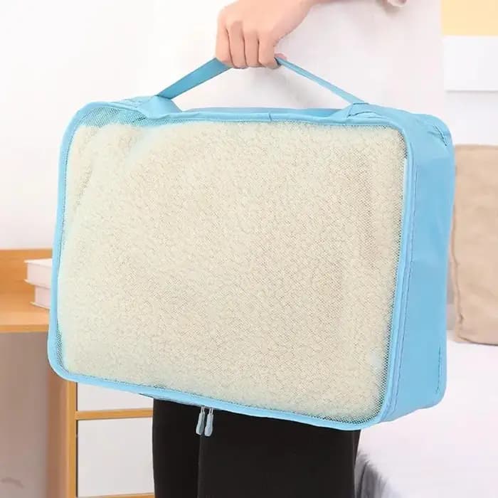 Sac de rangement à poignée de voyage