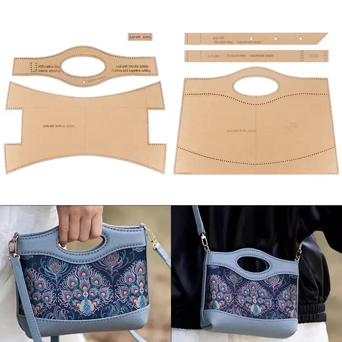 1 ensemble de sacs à main patchwork pour femmes