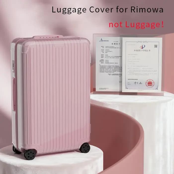 Housse de protection transparente pour bagages