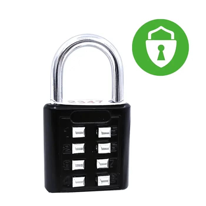 8 chiffres mot de passe Code serrure combinaison cadenas alliage valise sécurité-protection Fechadura Eletronico numérique bagages voyage