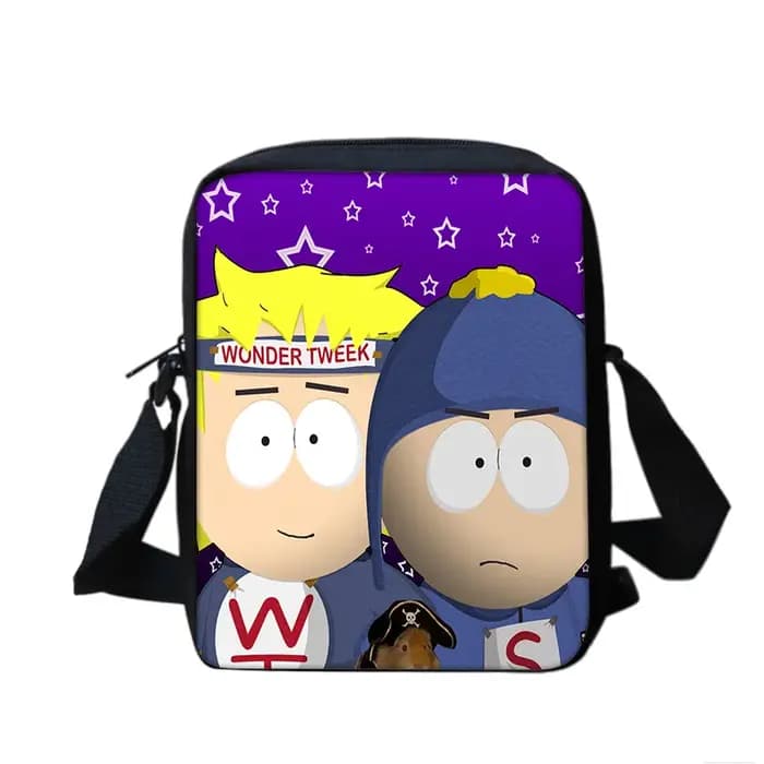 Sac à bandoulière multifonctionnel South Park de grande capacité