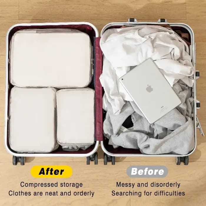 Sacs de compression portables pour voyage