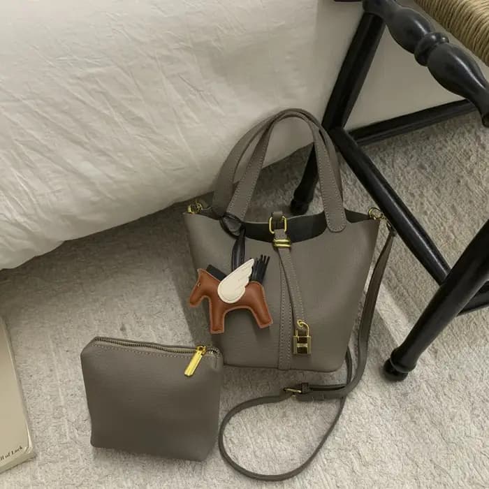 Sac cabas de style urbain classique pour femme