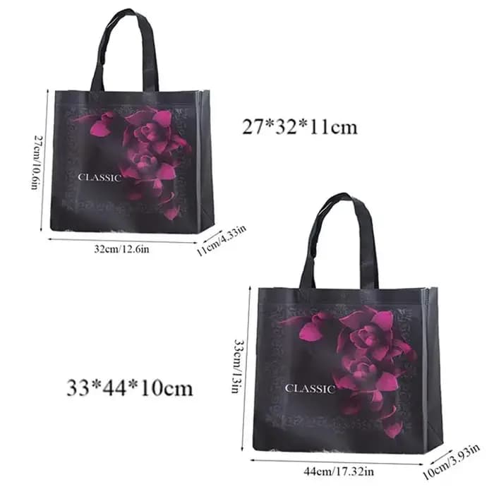 Sac fourre-tout en toile non tissée pour femme