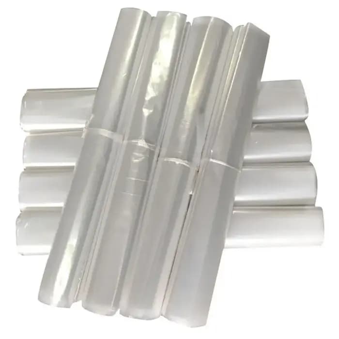 50 pièces de housses de protection transparentes en plastique pour vêtements