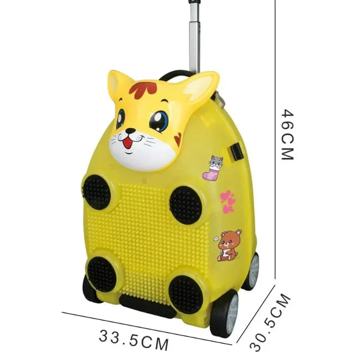 Valises de voyage pour enfants de 18 pouces, dessins animés et anime, valises pour enfants, bagages mignons pour enfants