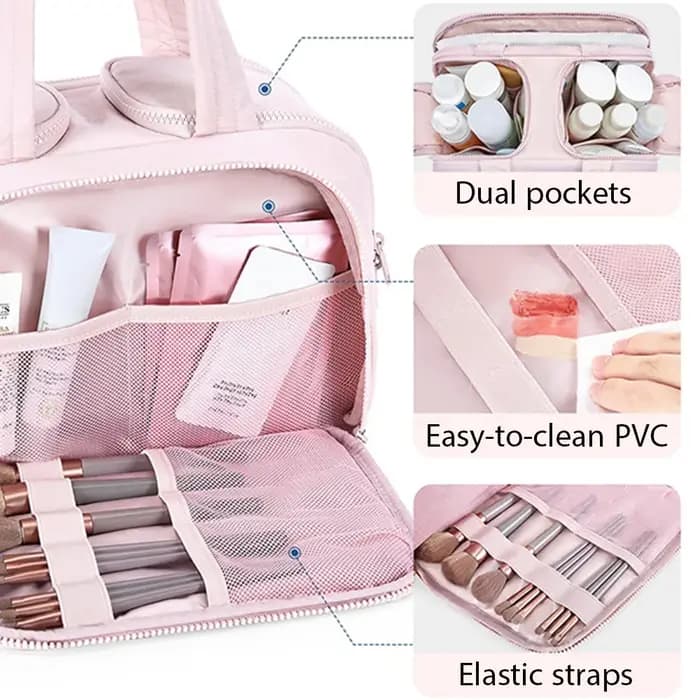Sac à cosmétiques de grande capacité pour femmes