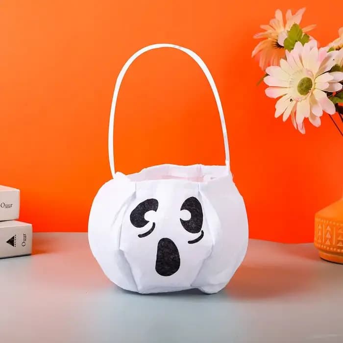 Pochette cadeau, sac à bonbons d'Halloween