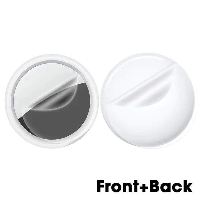 Pour Apple AirTag Portable fait à la main PU étui en cuir avec porte-clés couverture complète étui d