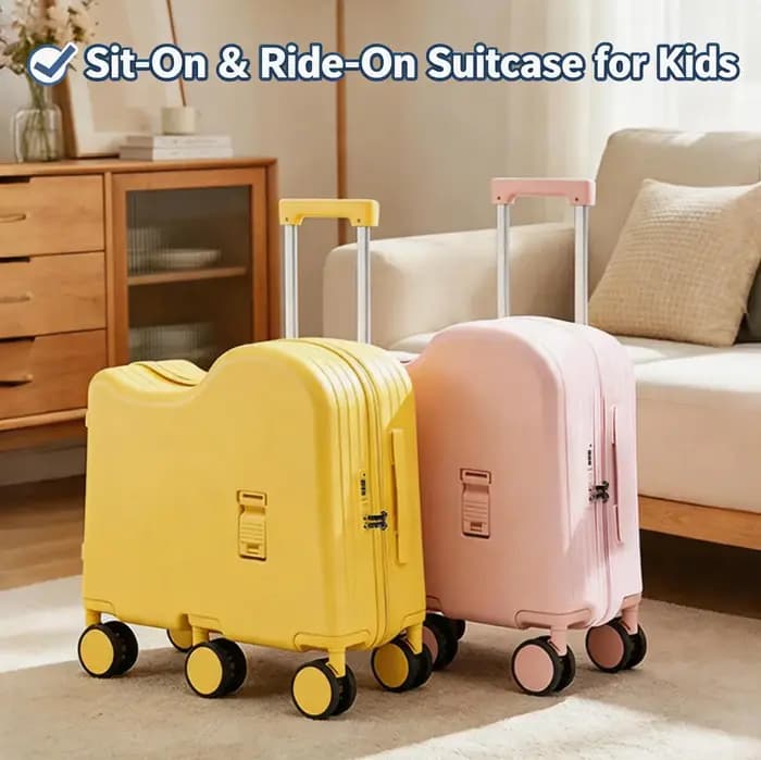 Nouvelle valise à roulettes pour enfants 2026