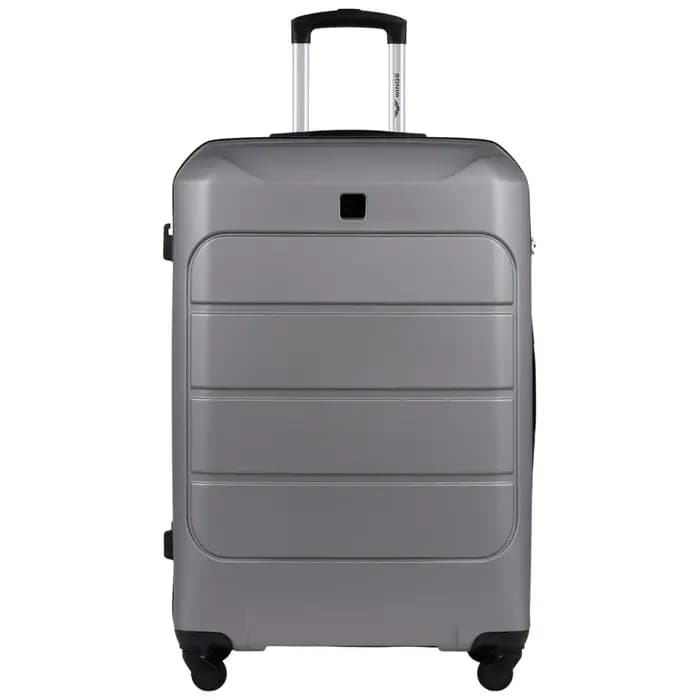 Valise de voyage grande taille Wings Gannet 28 " Titan Grey, rigide, sur roulettes, serrure à combin