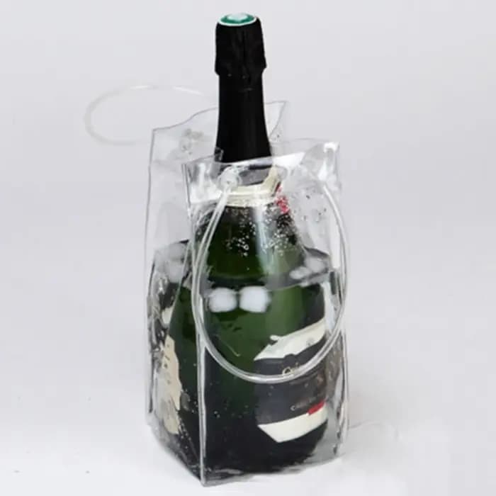 Sac isotherme pliable en PVC pour vin