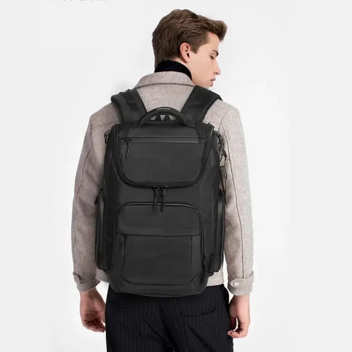 OZUKO 46x17x30 cabine Mochila grande capacité sacs à dos étanches 15.6 sac à dos pour ordinateur portable voyage affaires homme sac USB mode