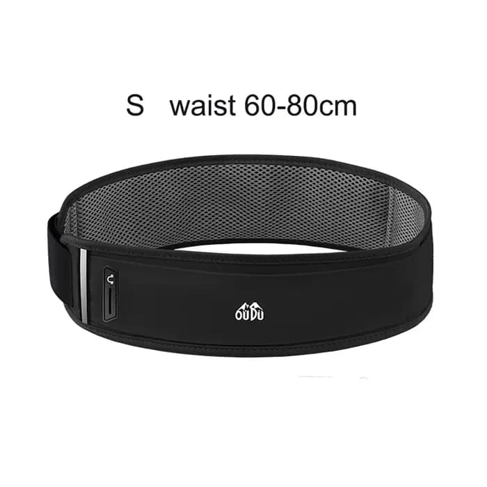 Sac de taille avec ceinture de course avec bouteille d'eau 330ml