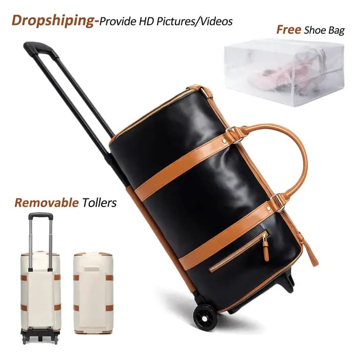 Sac de voyage convertible Luhxe Travel 2.0 avec roulettes