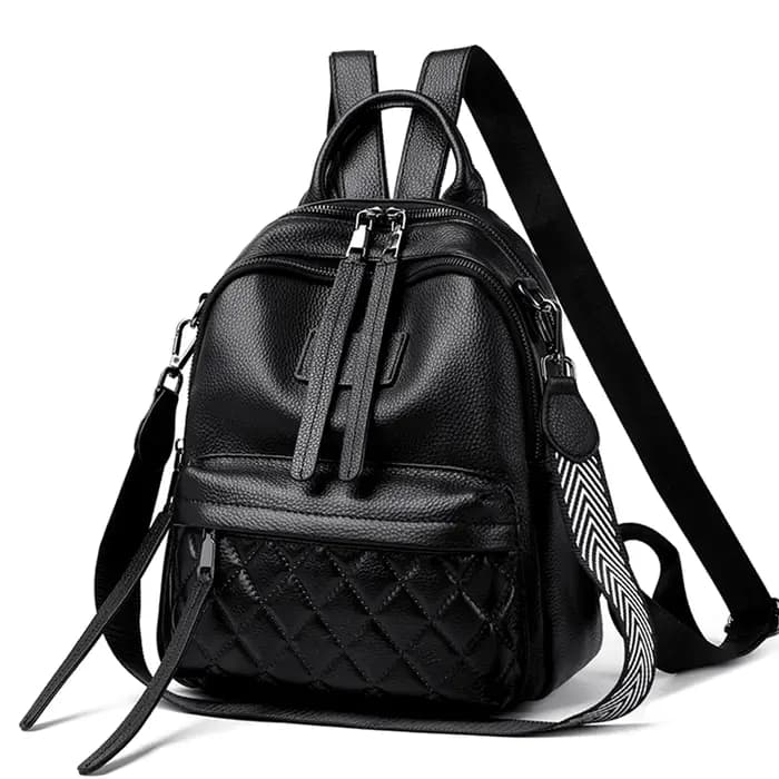 Sac de voyage grande capacité en cuir véritable pour femme, sac à main, sac à dos, sac de sport, sac
