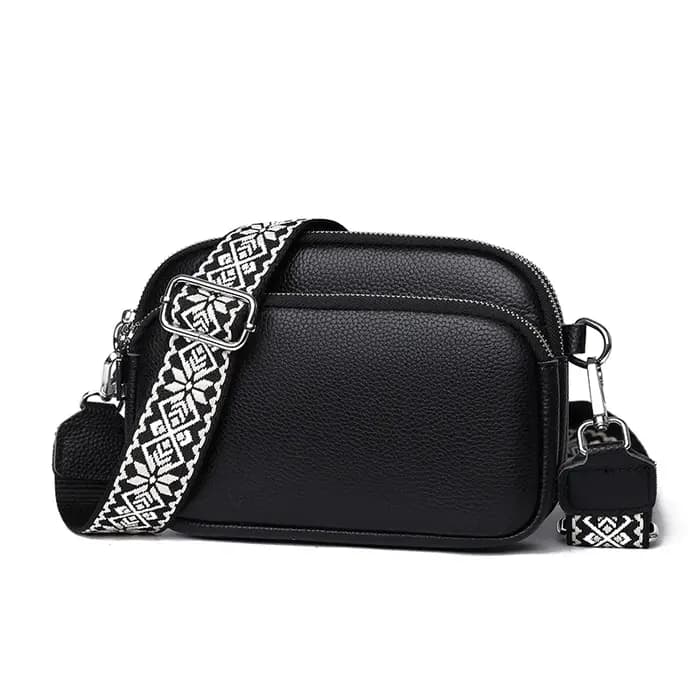 Sac bandoulière mini en cuir véritable tendance pour femme, sac de banlieue polyvalent et portable,