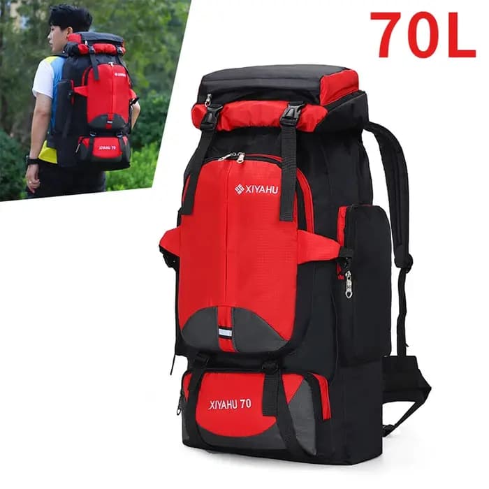70L sacs à dos de voyage en plein air unisexe Camping sac à dos hommes tactiques sport alpinisme pêche étanche escalade sac à dos