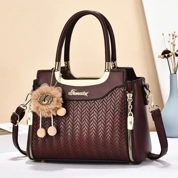 Caroly grande capacité à la mode femmes sac à main épaule sac à bandoulière de luxe élégant personnalité dames sac PU matériel