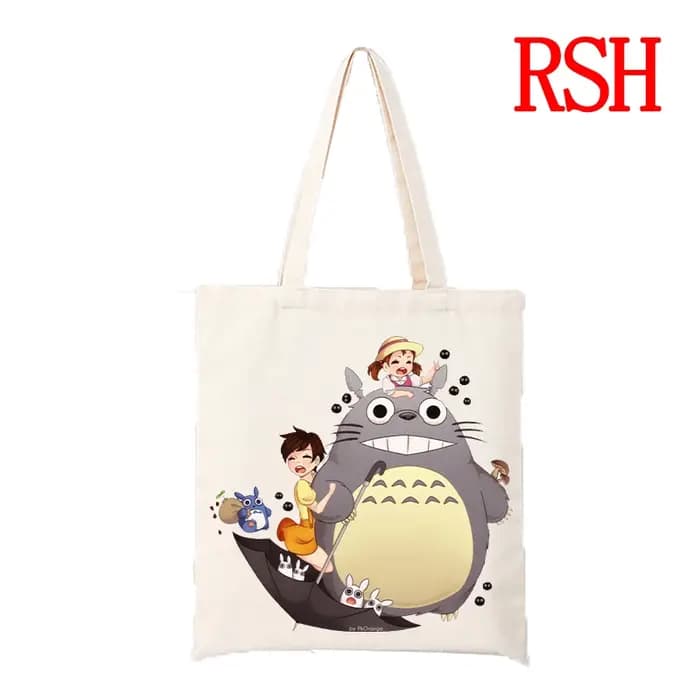 Sacs en toile Totoro pour femmes