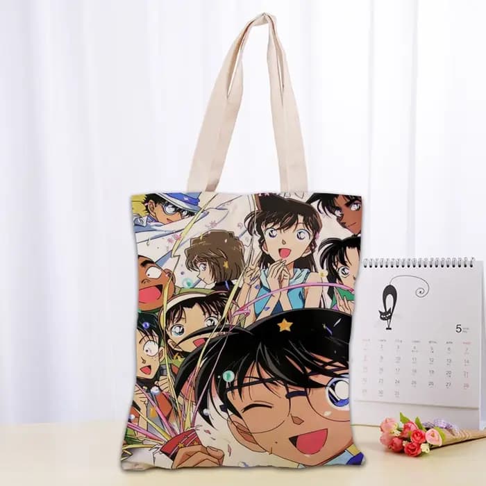 Conan-Sac fourre-tout pliable réutilisable