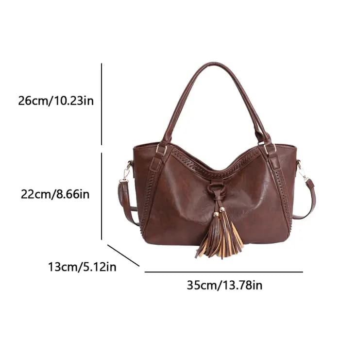 Sac de trajet Vintage en cuir Pu pour femmes