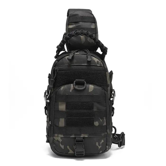 Sac de poitrine de Camping sac à dos tactique pour hommes sport épaule randonnée en plein air escalade cyclisme pêche MOLLE Sling EDC Fanny Pack