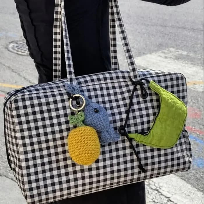 Sac bowling en nylon de niche 2026 – Nouveau sac à bandoulière et sac à main pour femme
