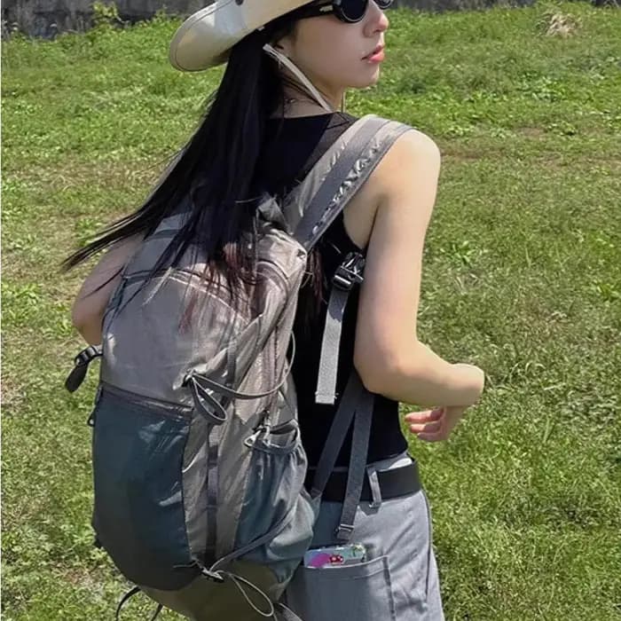 Sac à dos de randonnée sac à dos de voyage multifonctionnel hommes femmes sangle réglable